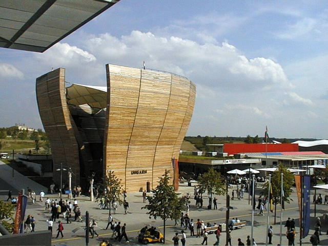 Pavilioen van Hongarije - Expo2000-Hannover