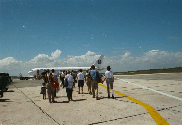 Dominican Republic  -Santo Domingo - to the plane back home