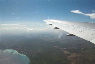 Dominican Republic  -island from the air