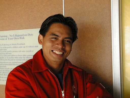 JohnTaboTabo uit Manila op de Statendam 12mei 2001